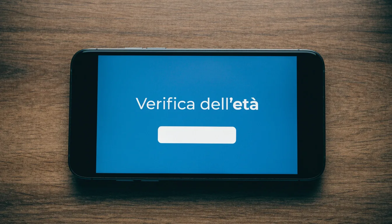 Un foglio di concessione in carta con un timbro rosso, appoggiato su una scrivania di legno accanto a una penna