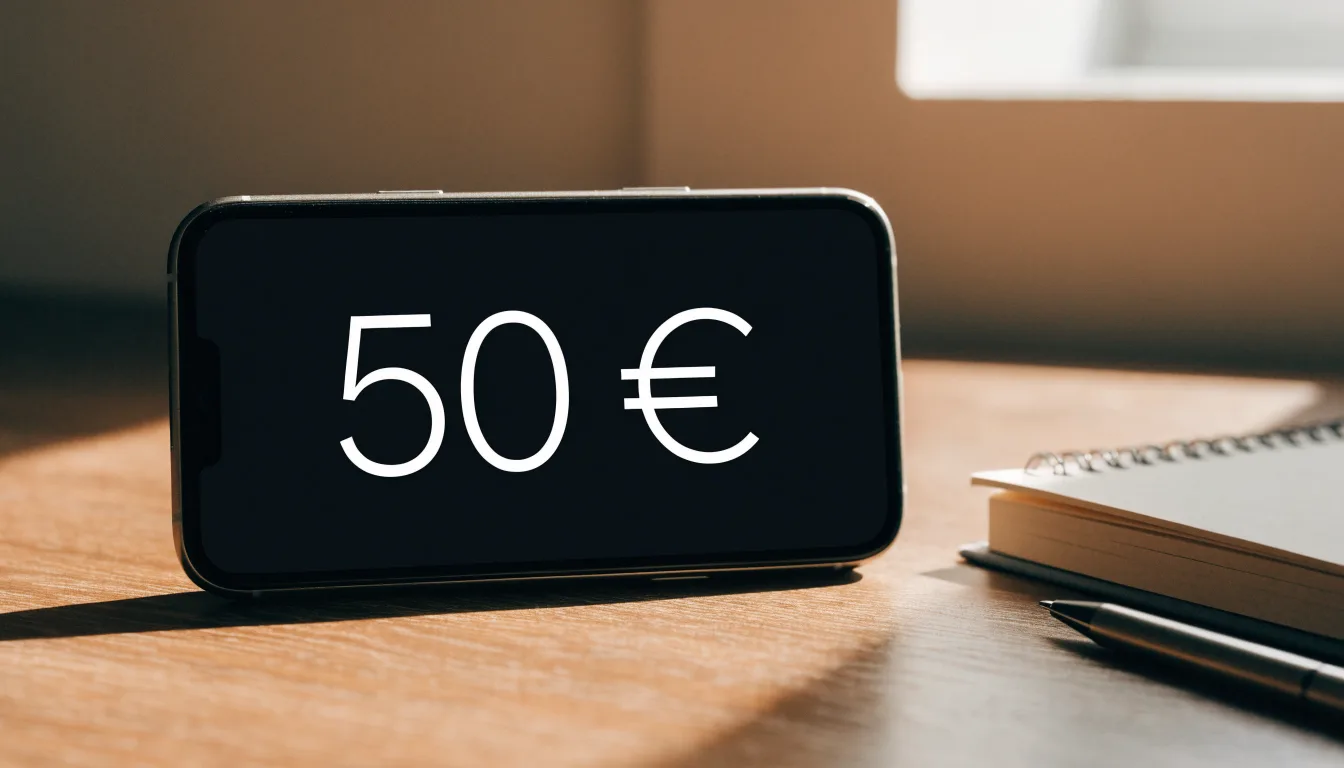 Un foglio di concessione in carta con un timbro rosso, appoggiato su una scrivania di legno accanto a una penna